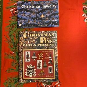 2 Christmas Jewelry Books (sold as a set)